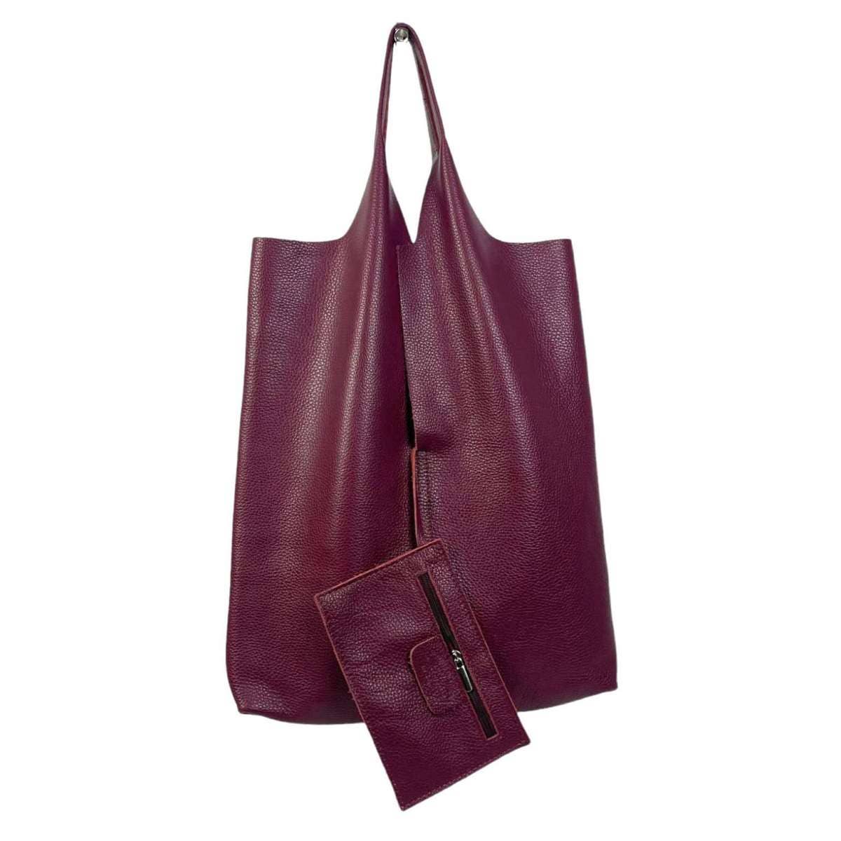 Chenson & Gorett – Engroshandel Tote bag - Dame – Dames læder shopper taske med ekstra møntlomme25