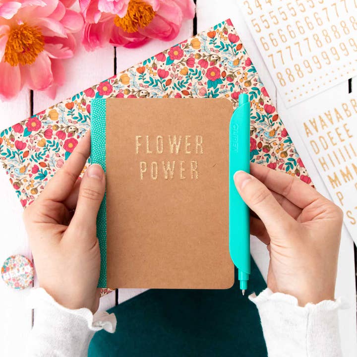 SAPERLIPAPIER - Wholesale Stationery/Notecard Set - Flower Power stationery box3