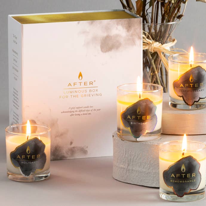 AFTER: Luminous Box for the Grieving | Sympathy Gift Box for wholesale by The AFTER Company