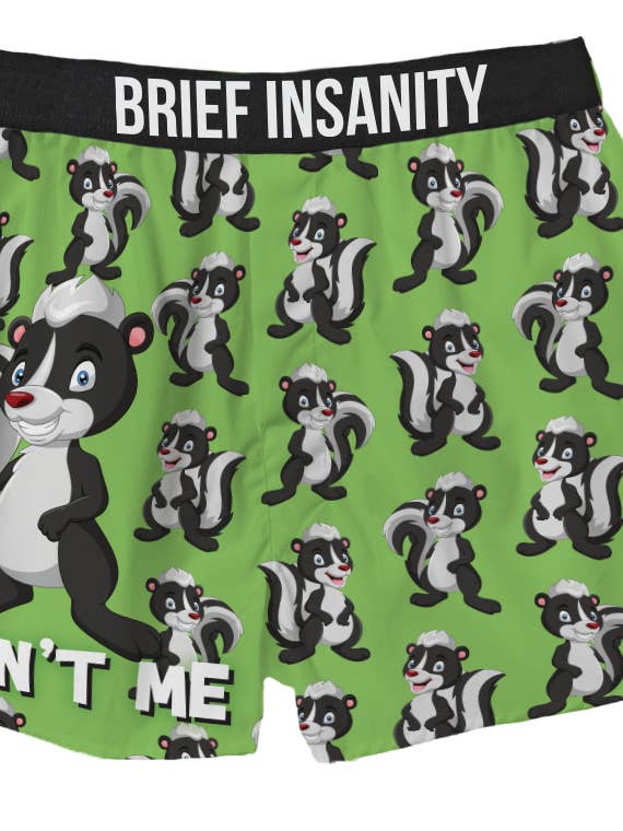 Skunk - Wasn't Me Boxer for wholesale by BRIEF INSANITY