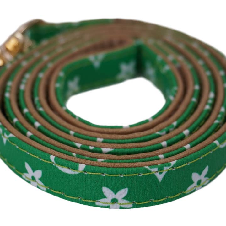 BARK by DOG - Wholesale Pet Leash - Dog - SOHO LUXURY LEASH GREEN