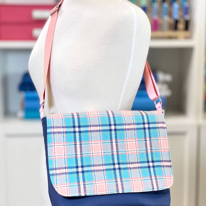 Crosscut Sewing Co. - Wholesale DIY Craft Kit - Messenger Bag Sewing Kit - DIY Beginner Sewing Project Kit Kids and Adults63