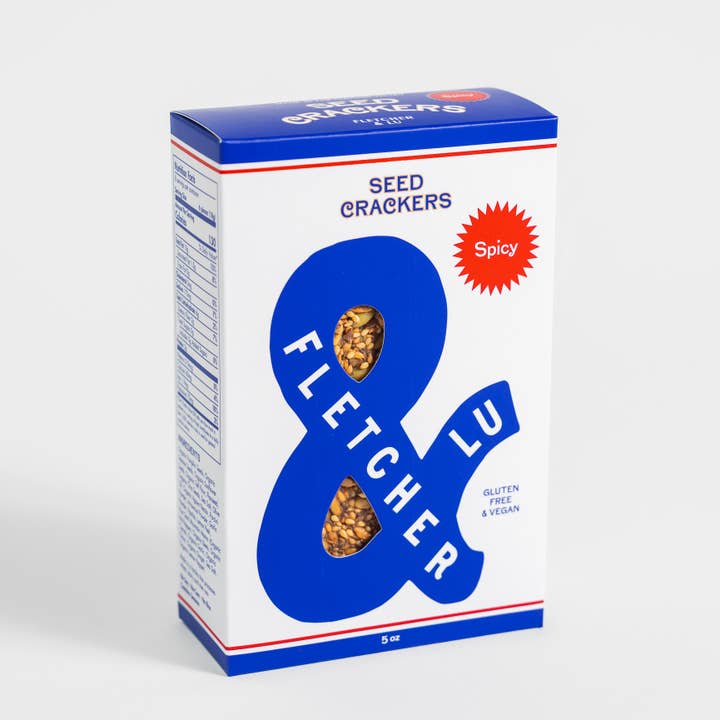 Fletcher & Lu - Wholesale Crackers - Fletcher & Lu Seed Cracker (Spicy)3