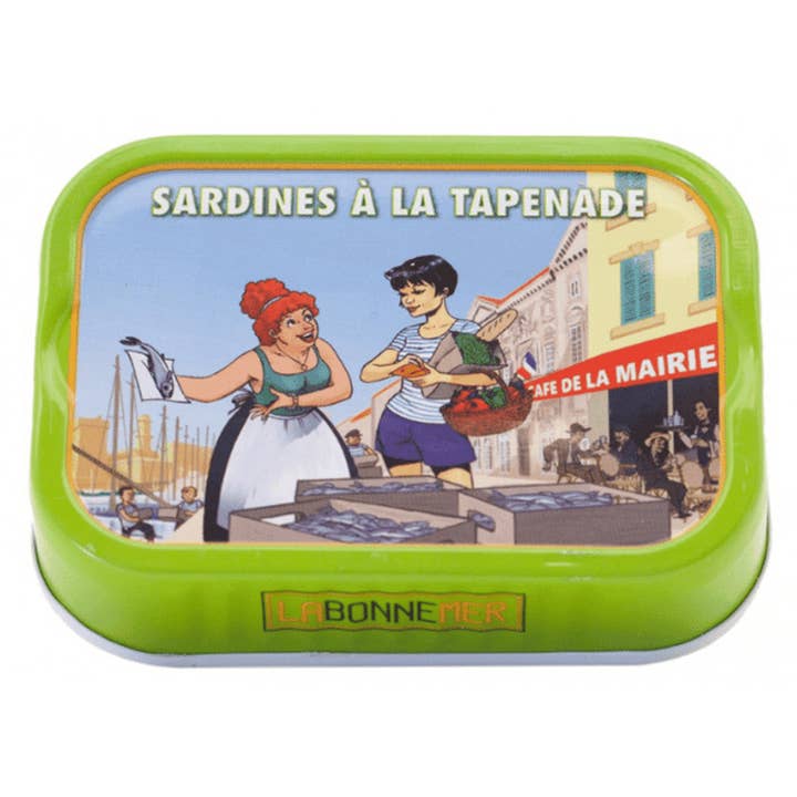 Conserverie Ferrigno Sardines with Tapenade 4oz for wholesale by The French Farm