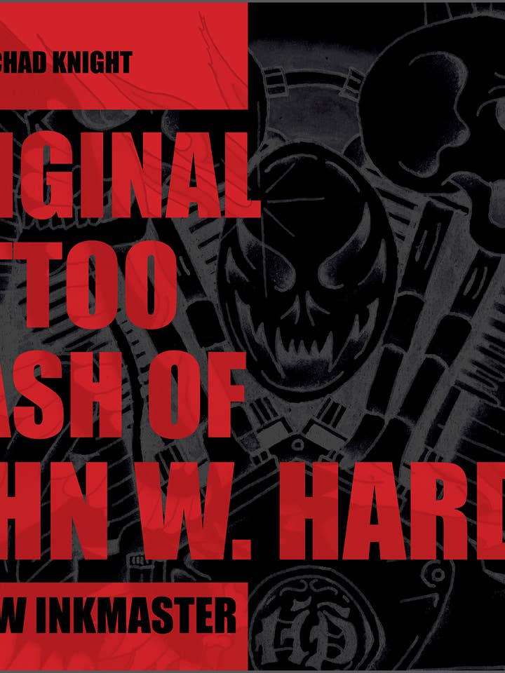 Original Tattoo Flash of John W. Harden: Outlaw Ink Master for wholesale by Schiffer Publishing