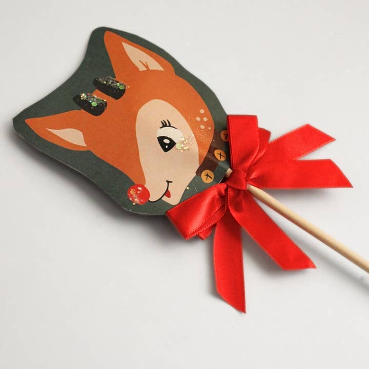 Party & Parlour - Wholesale Decal - Party Decorations - Vintage Rudolph Christmas Handmade Party Wand Decoration3