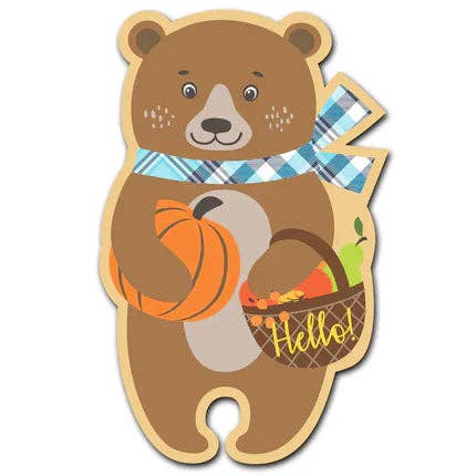 Autumn Bear Acrylic for wholesale by OUTSIDE THE BOX, LLC
