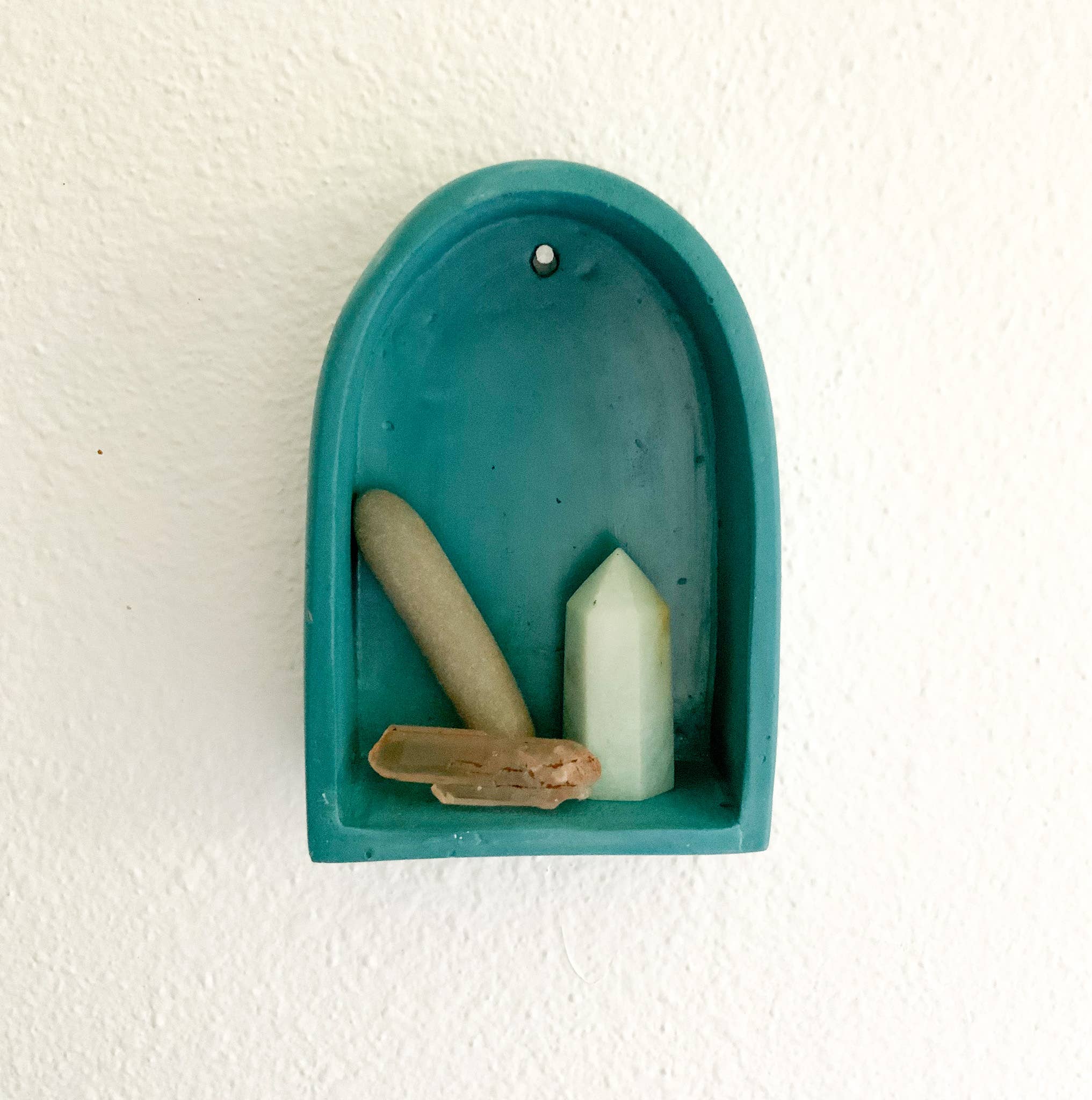 Left Corner Goods - Wholesale Wall Mounted Shelf - Curio Arch Shelf for Trinkets, Wall Altar Shrine12