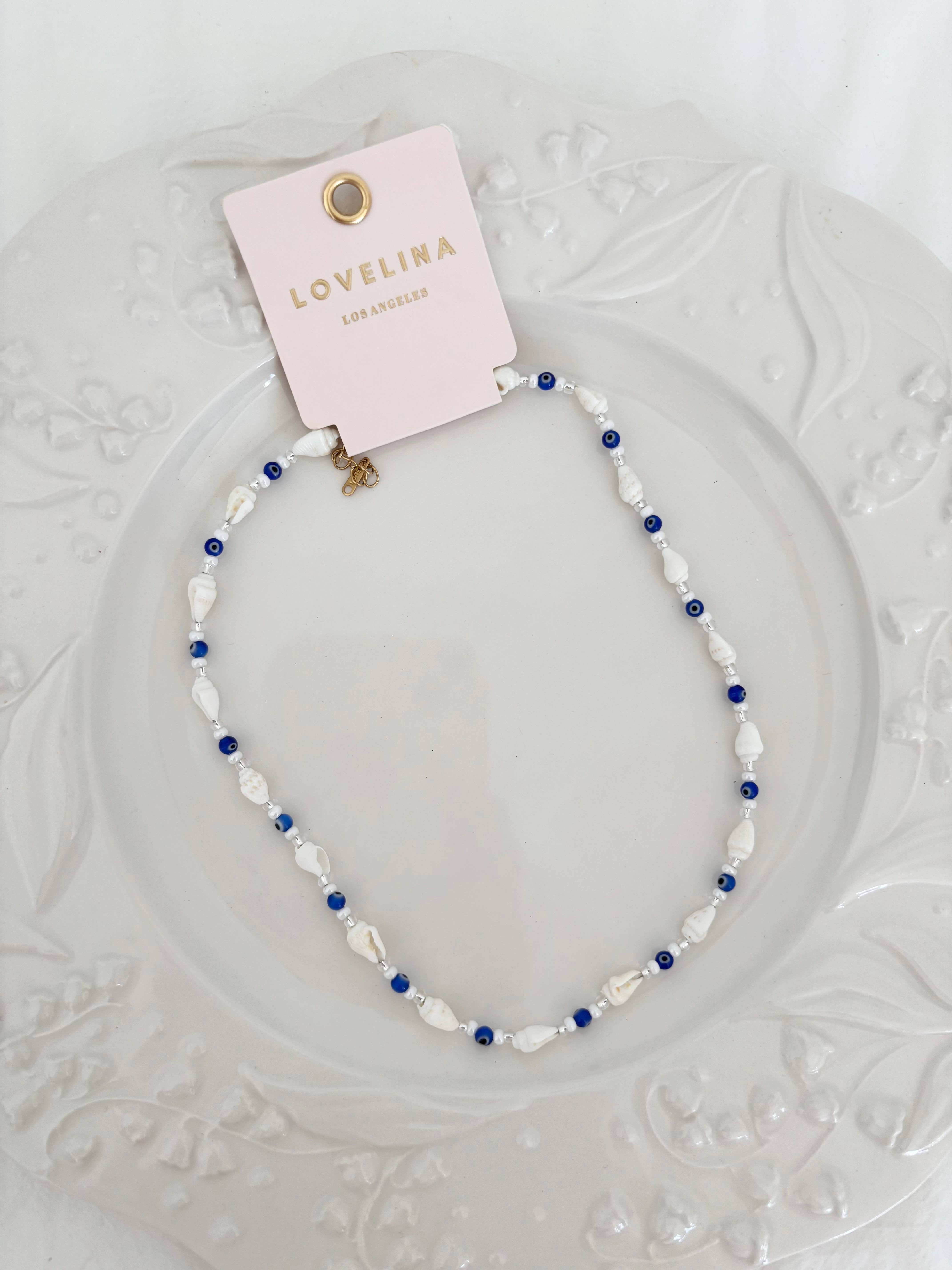 LoveLina - Wholesale Beaded/Pearl Necklace - Beach Seashell Starfish Summer Necklace (NUA)5