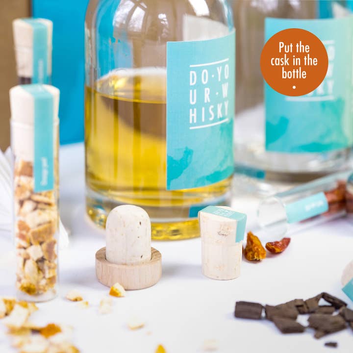 Craftly - Wholesale DIY Drink Kit - DO YOUR WHISKY l DIY Whiskey Making Kit l Father's Day Gift