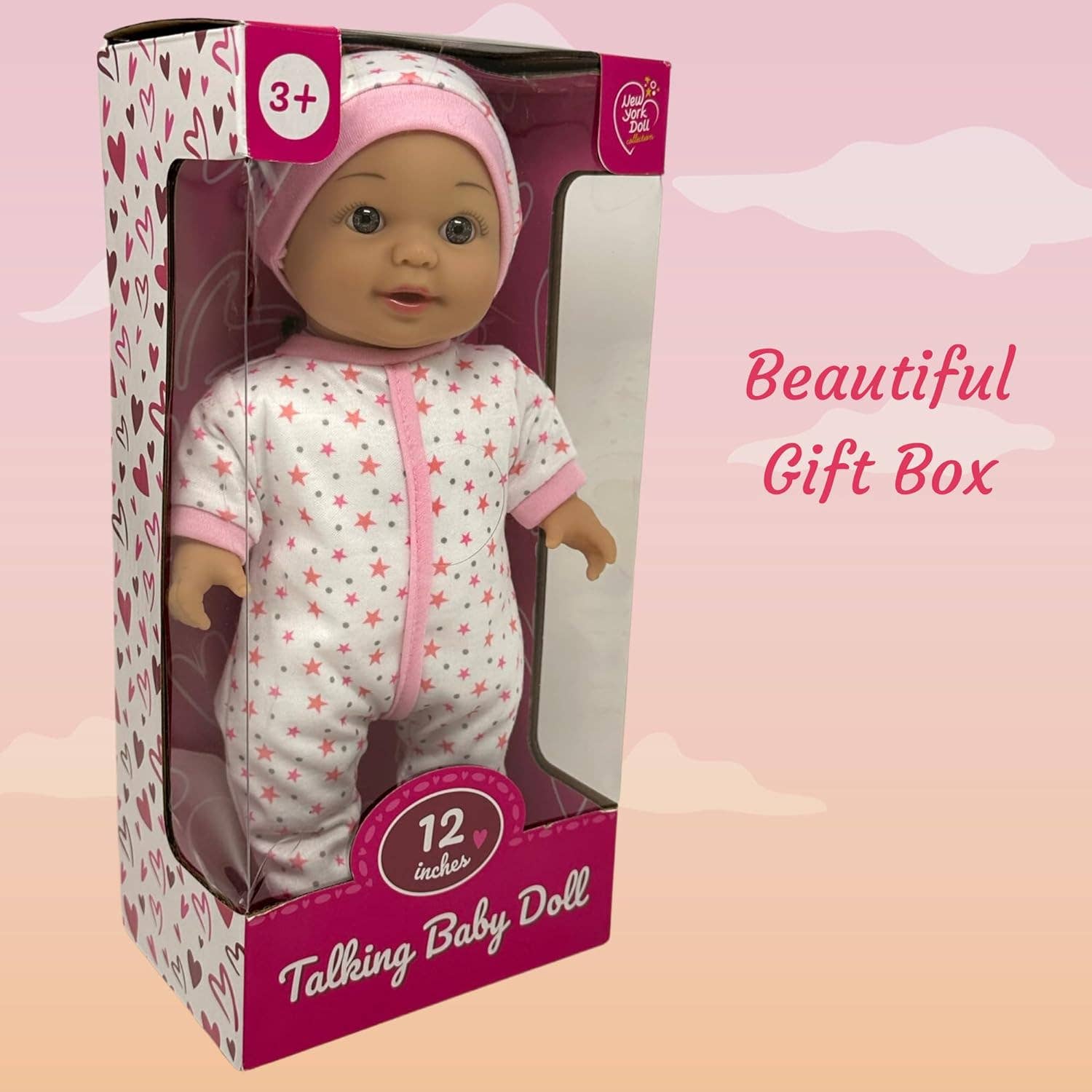 The New York Doll Collection - Wholesale Doll - Kids - 12" Soft Body Talk, Cry & Sing Interactive Baby Doll-Unicorn3