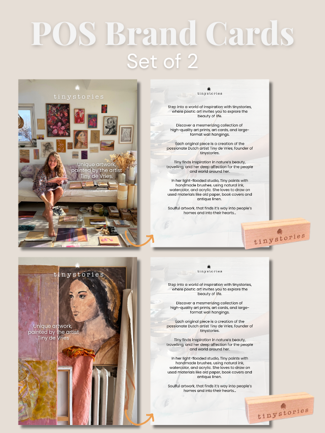 tinystories - Wholesale Retailer Display - Paper & Novelty - POS Brand Cards1