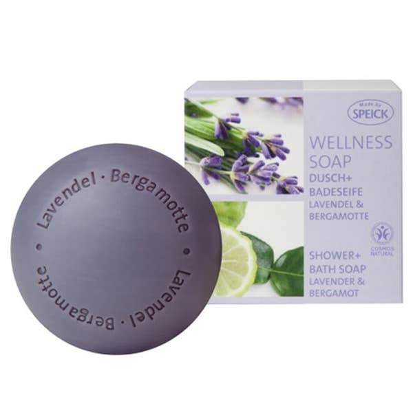 Wellness Soap Lavender & Bergamot for wholesale by Speick