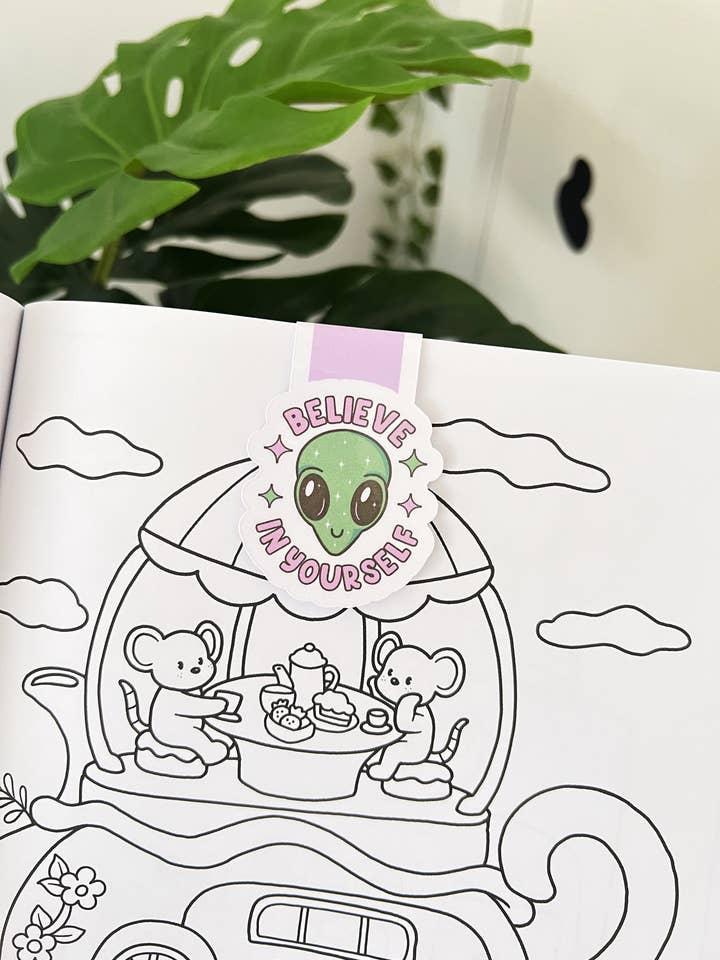 Tro på dig selv Magnetisk bogmærke for engroshandel hos Melting Hearts Co