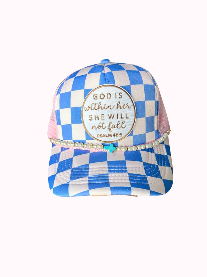 Salmos 46:5 Sombrero de lona para venta al por mayor de Valois Designs