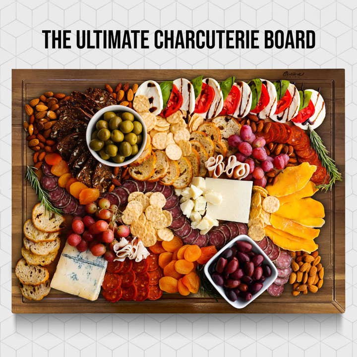 CUCINA GREEN - Vendita all'ingrosso Taglieri - Tappo per tagliatelle in legno di acacia da 30", coperchio, taglio e cucitura3