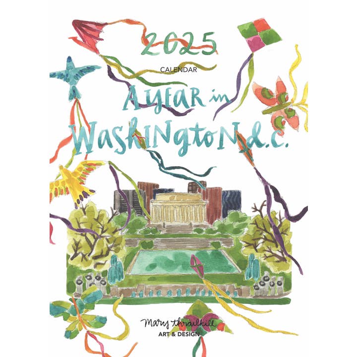 2025 A Year in Washington DC for wholesale by Mary Thrailkill Art & Design