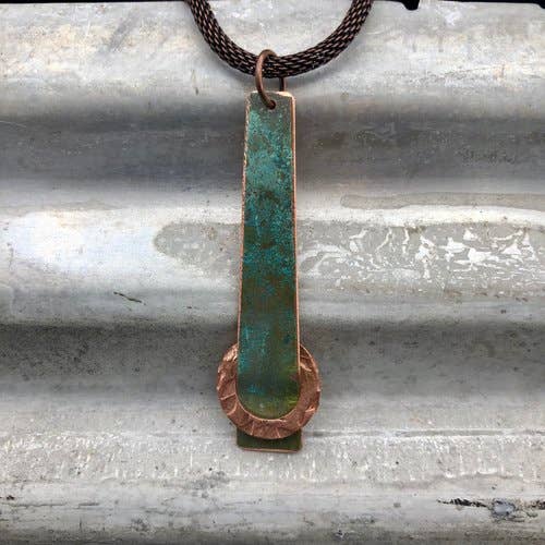 Colar Long Washer por atacado de Moondance Artwork