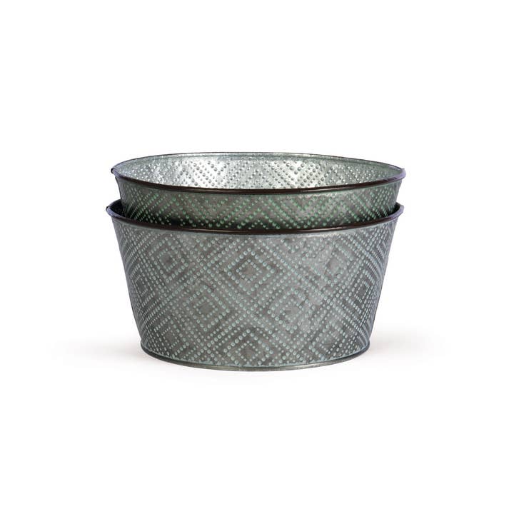 Willow Group - Wholesale Plant Pot - Tin Dishgarden Asmt/2 Floral Spring Display Arrangement