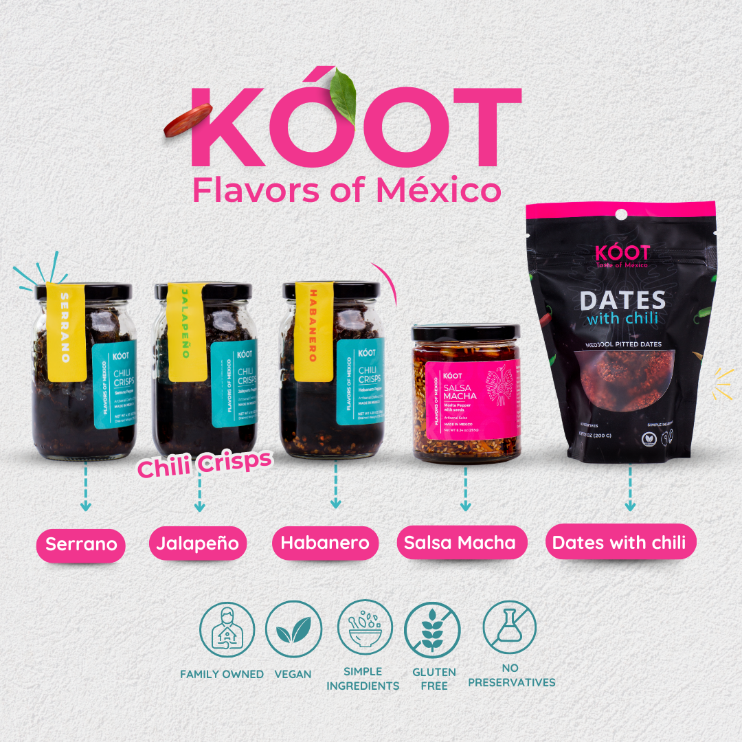 Koot - Venta al por mayor Pasta de chile - 🌶️ Crispante de chile jalapeño mexicano: auténtico y natural7