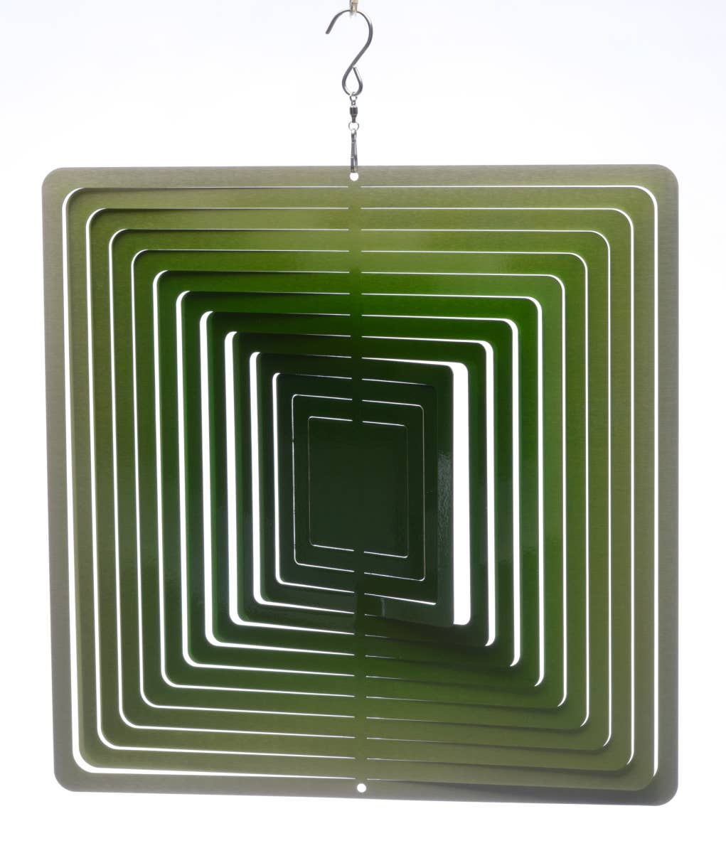 TWS Trading Limited – wholesale Wind spinner – Square Fading Green Wind Spinner0