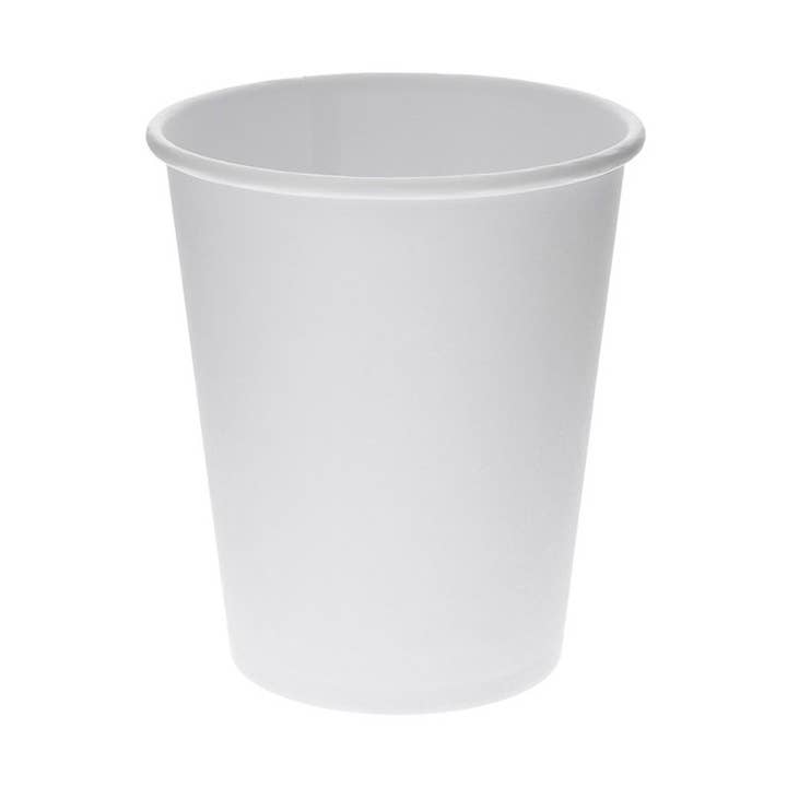 Copos em Cartolina Branca para Café e Refrigerantes: Dimensões - M por atacado de PUNTOQPACK