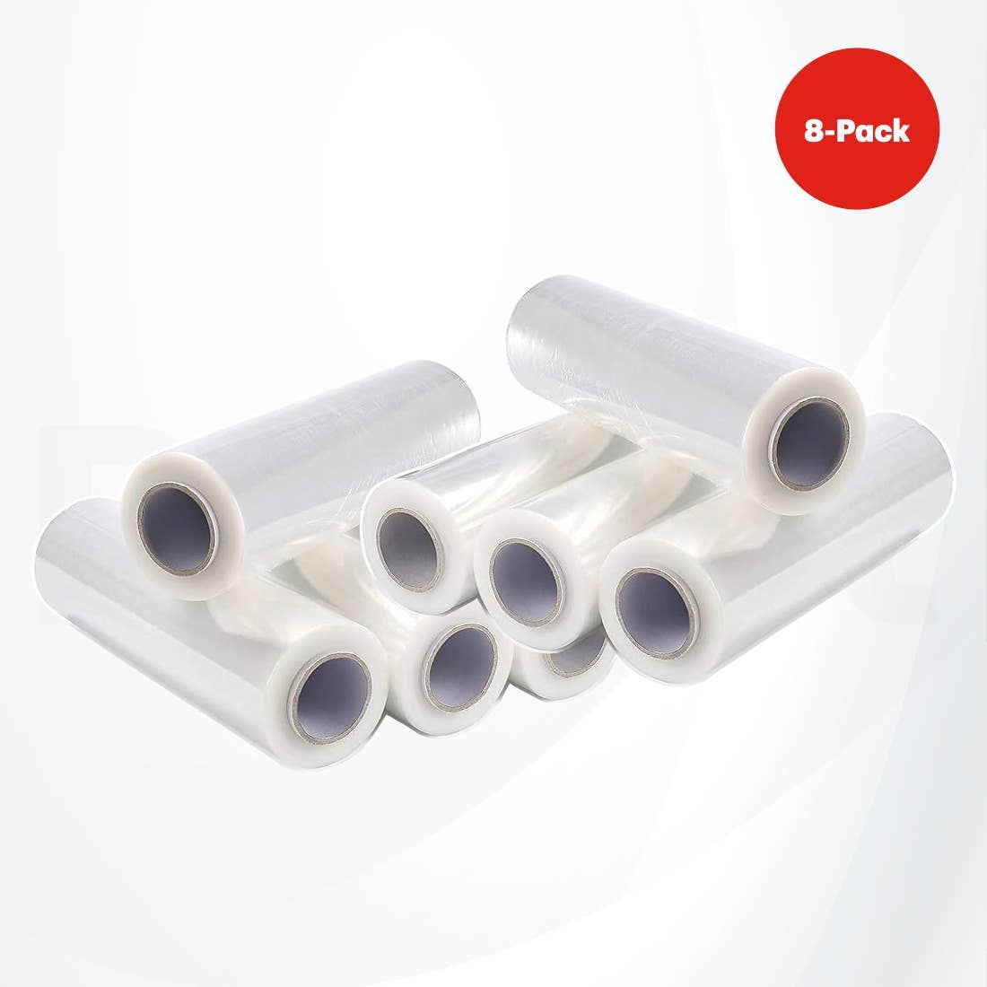 Rocket Direct - Vendita all'ingrosso Rotoli di carta da regalo - Pellicola elastica calibro 80, larghezza 18", 1500 piedi. Lunghezza1