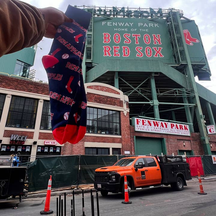 Transit Tees - Wholesale Socks - Unisex - Boston Dem Apples Dress Socks