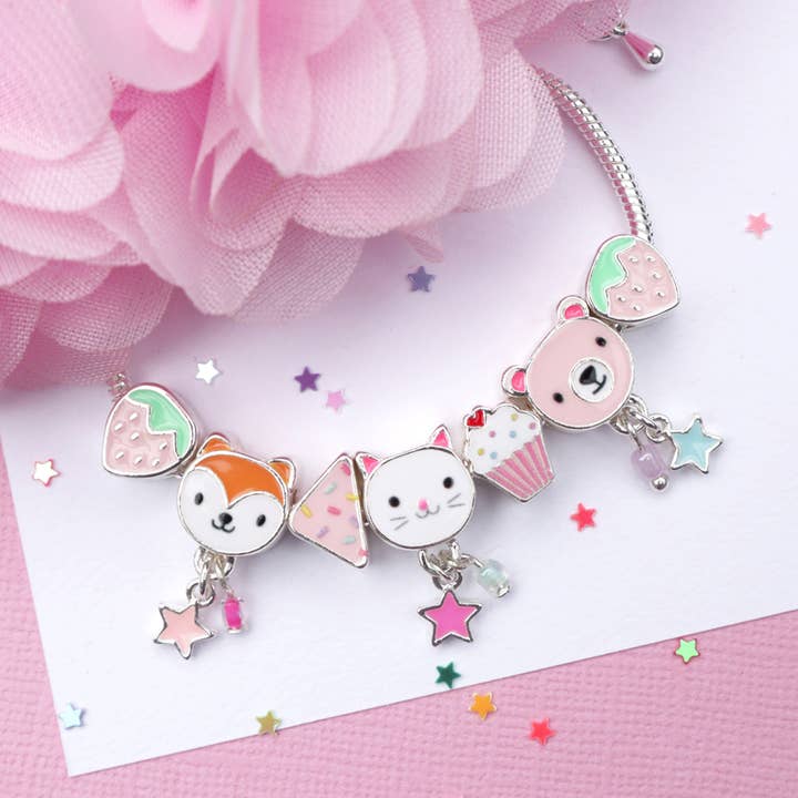 Lauren Hinkley Australia – wholesale Charm/dangle bracelet – Forest Friends Tea Party Charm Bracelet