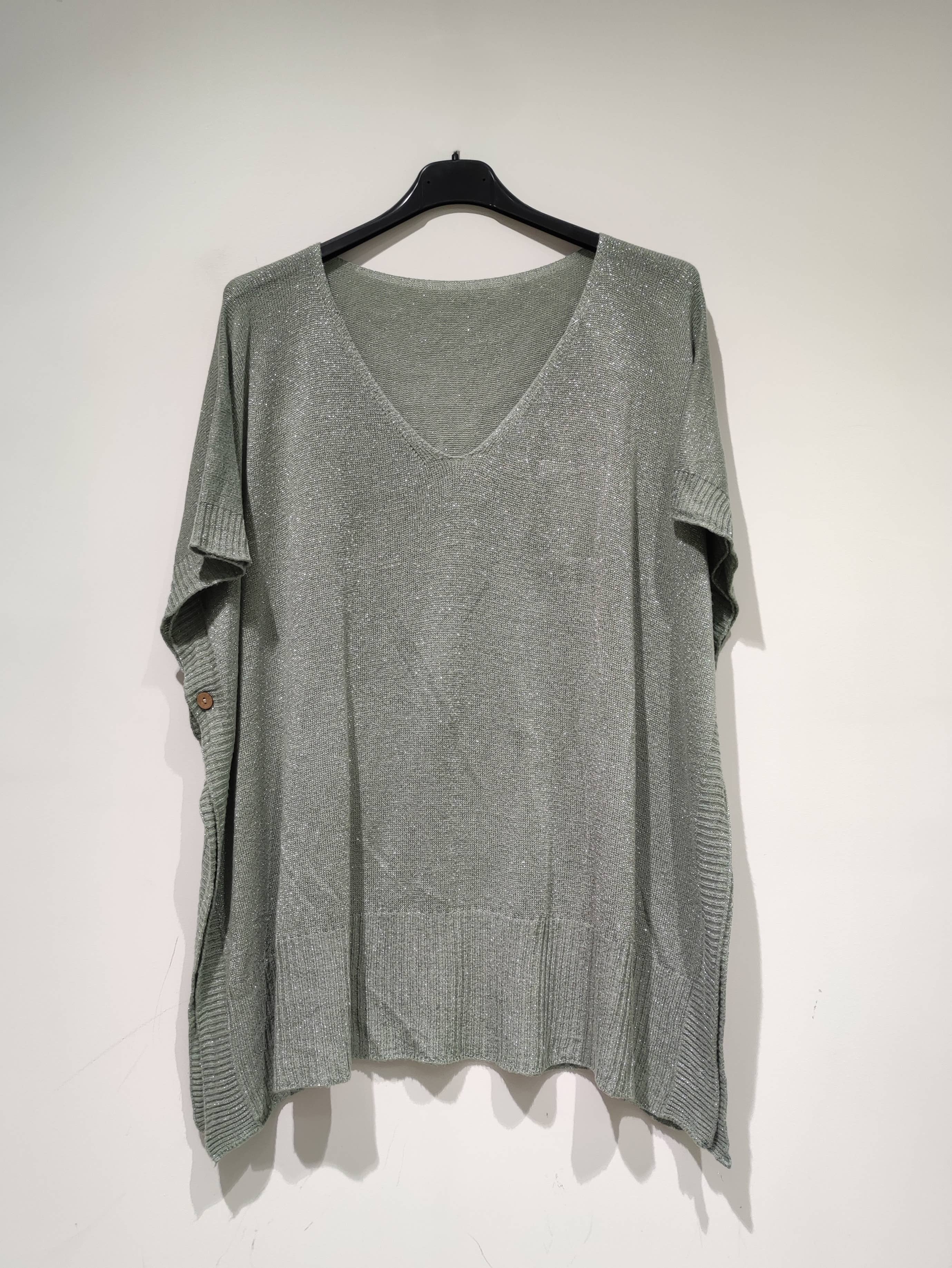 Pomelo paris – wholesale Knit top – Women's – MILA GT shiny tank top - PE257