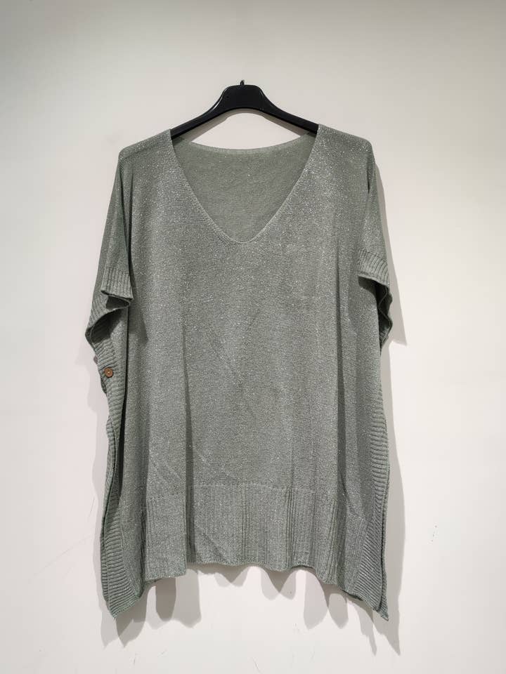 Pomelo paris - Wholesale Knit Top - Women's - MILA GT shiny tank top - PE256