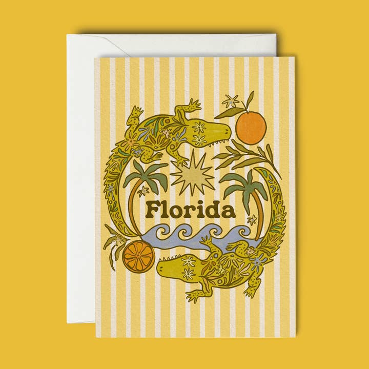 Florida Gators - Greeting Card for wholesale by The SoulShine Co.
