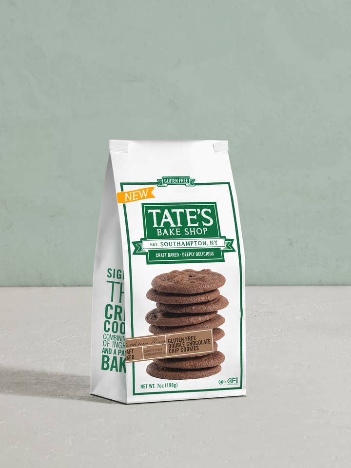Gluten Free Double Chocolate Chip | 7oz | 6 Count for wholesale by Tate's Bake Shop