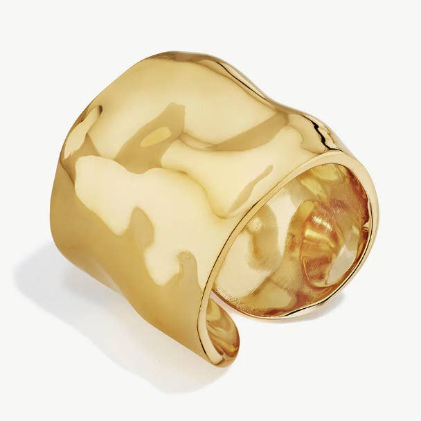 AYAM Africa - Wholesale Band/Stacked Ring - Ripple Open Band Ring 1