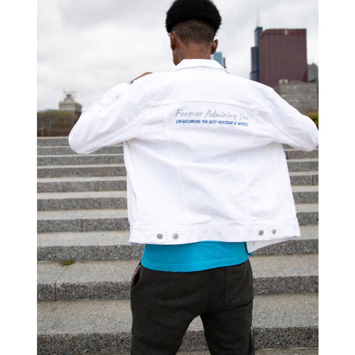 Forever Admiring You Veste en jean unisexe pour la vente par Admire Wear