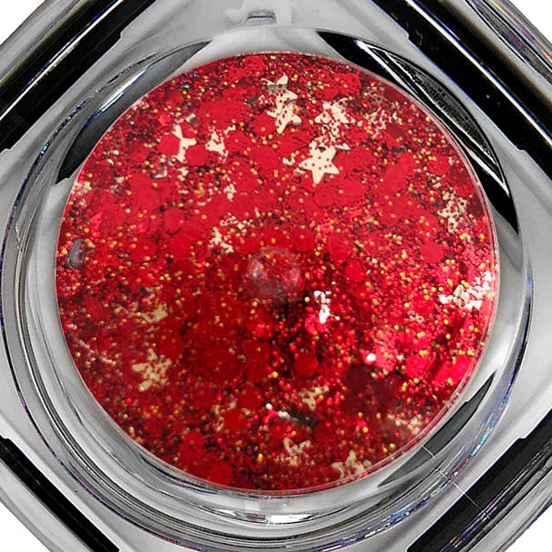 Crimson Kiss Chunky Glitter Gel for engroshandel hos Elektra Cosmetics