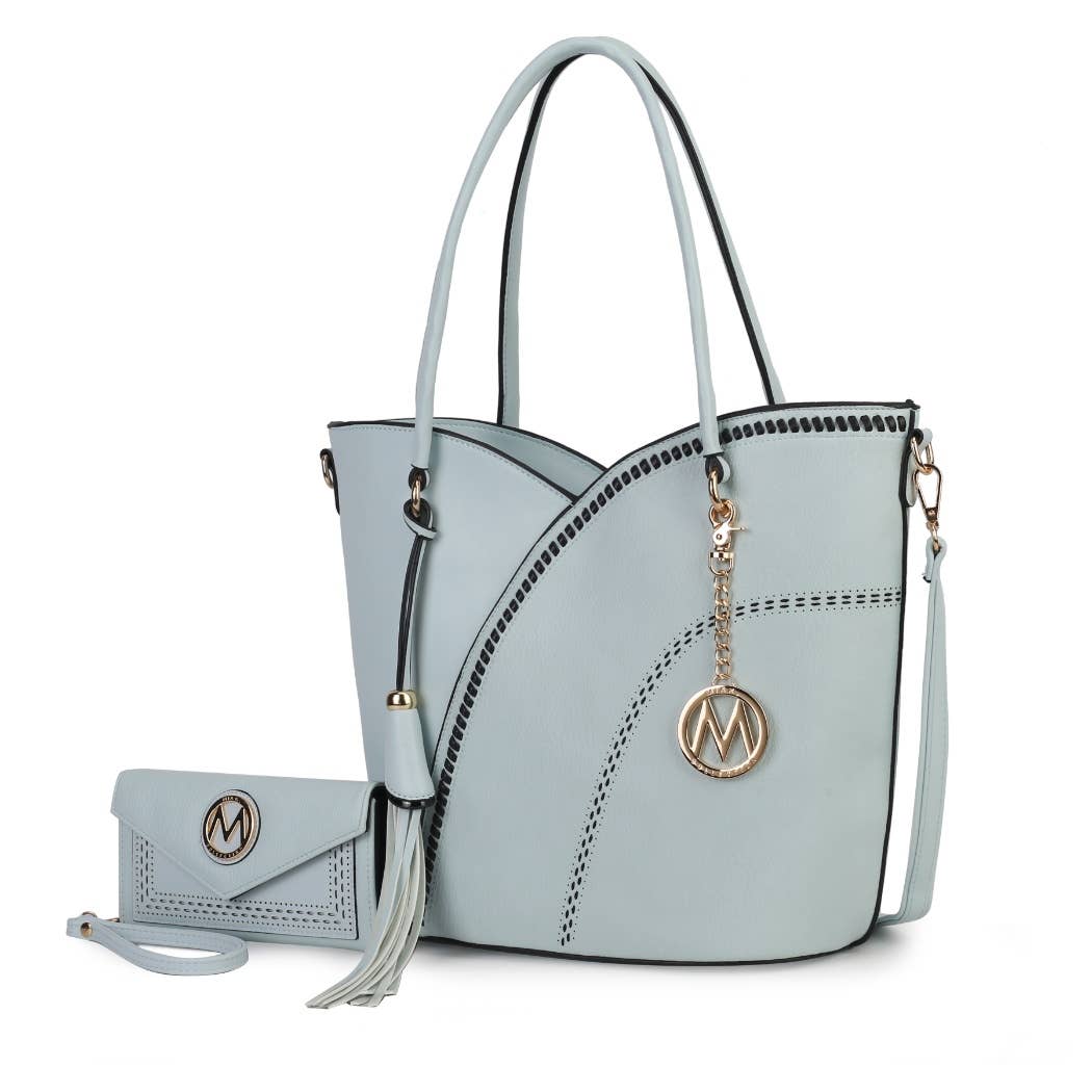 MKF Collection – wholesale Shoulder bag – women's – MKF Imogene Vegan Leather Women’s Shoulder Bag with Wallet11