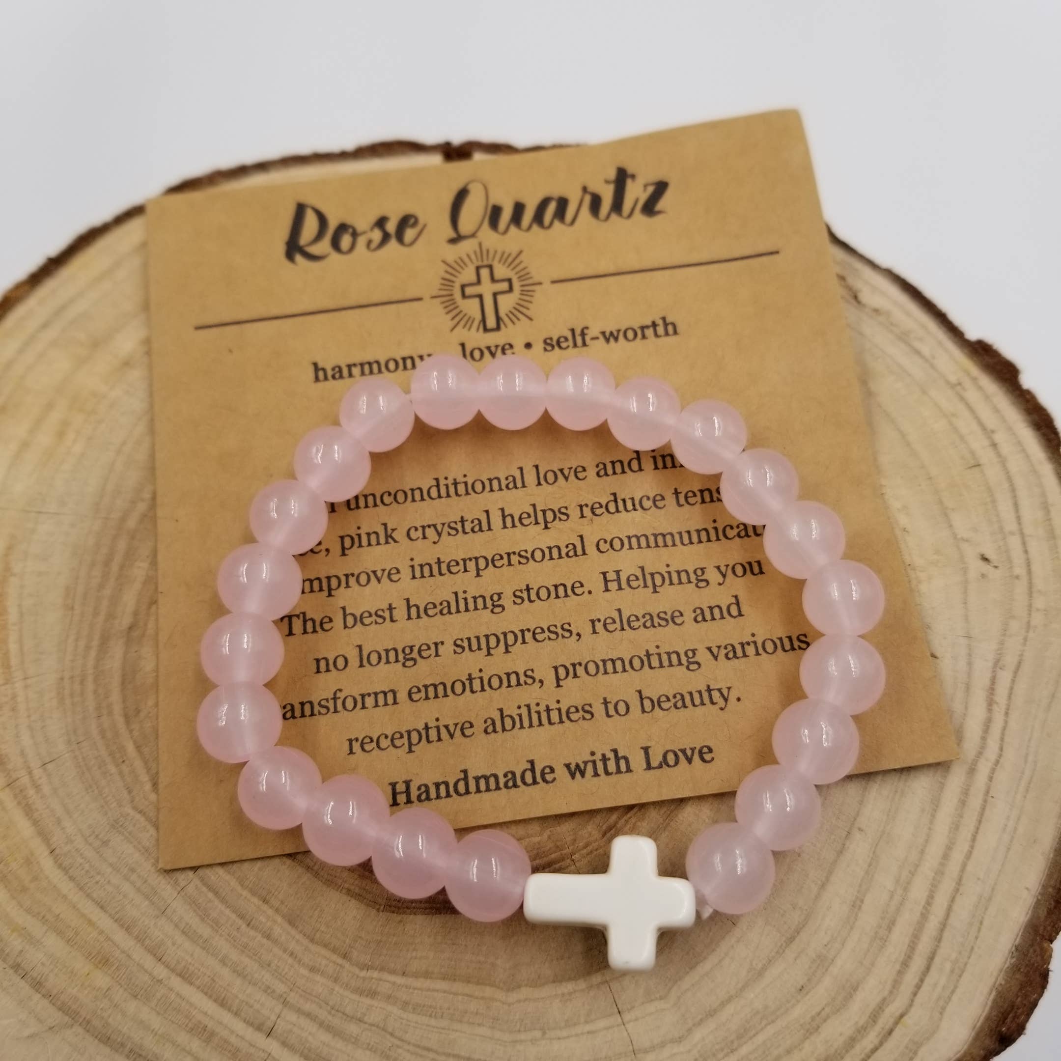 CHAKRA JEWELRY – wholesale Beaded bracelet – Natural Stone Turquoise Cross Chakra Bracelet3