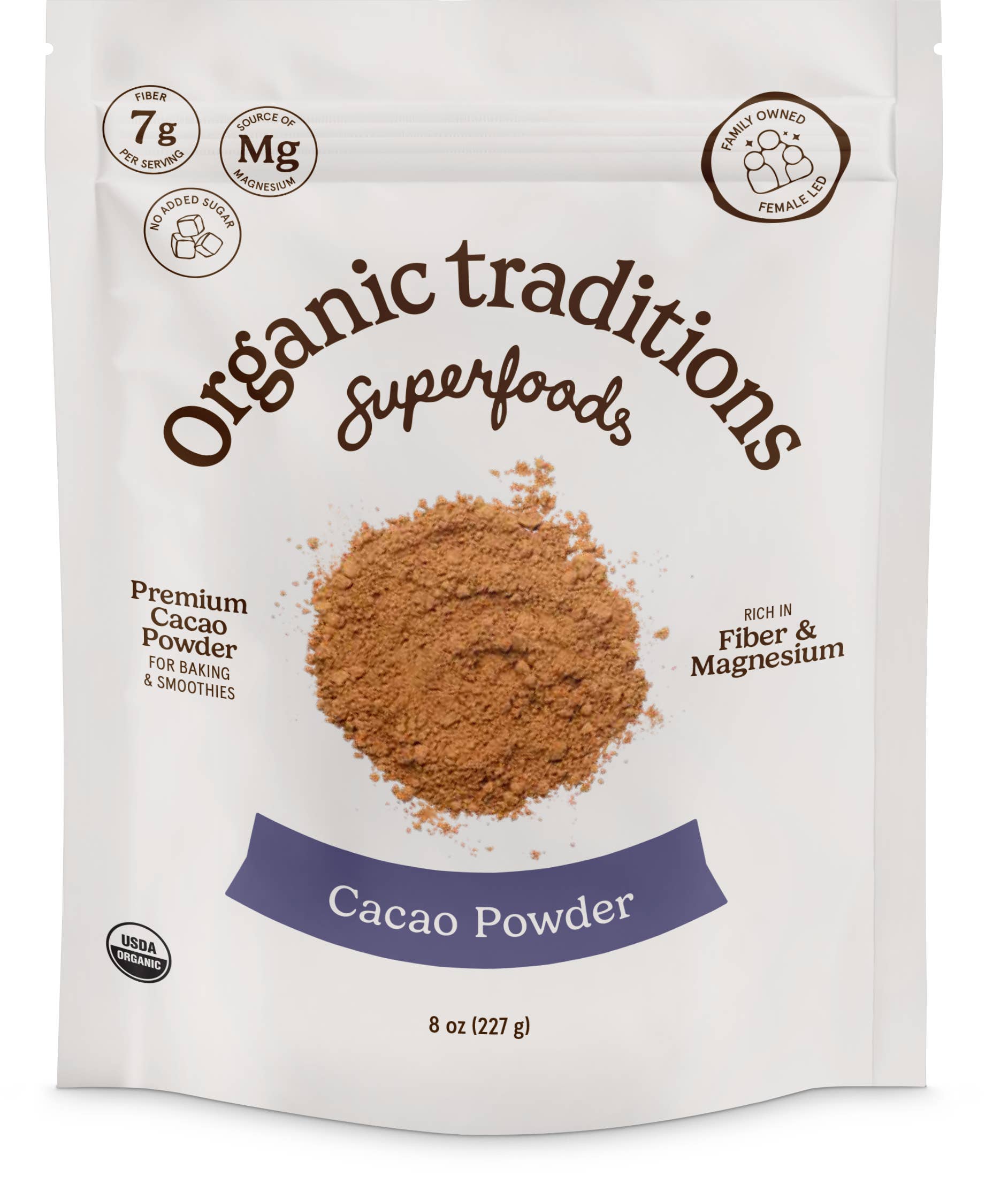 Organic Traditions - Wholesale Protein/Superfood Powder - Cacao Powder