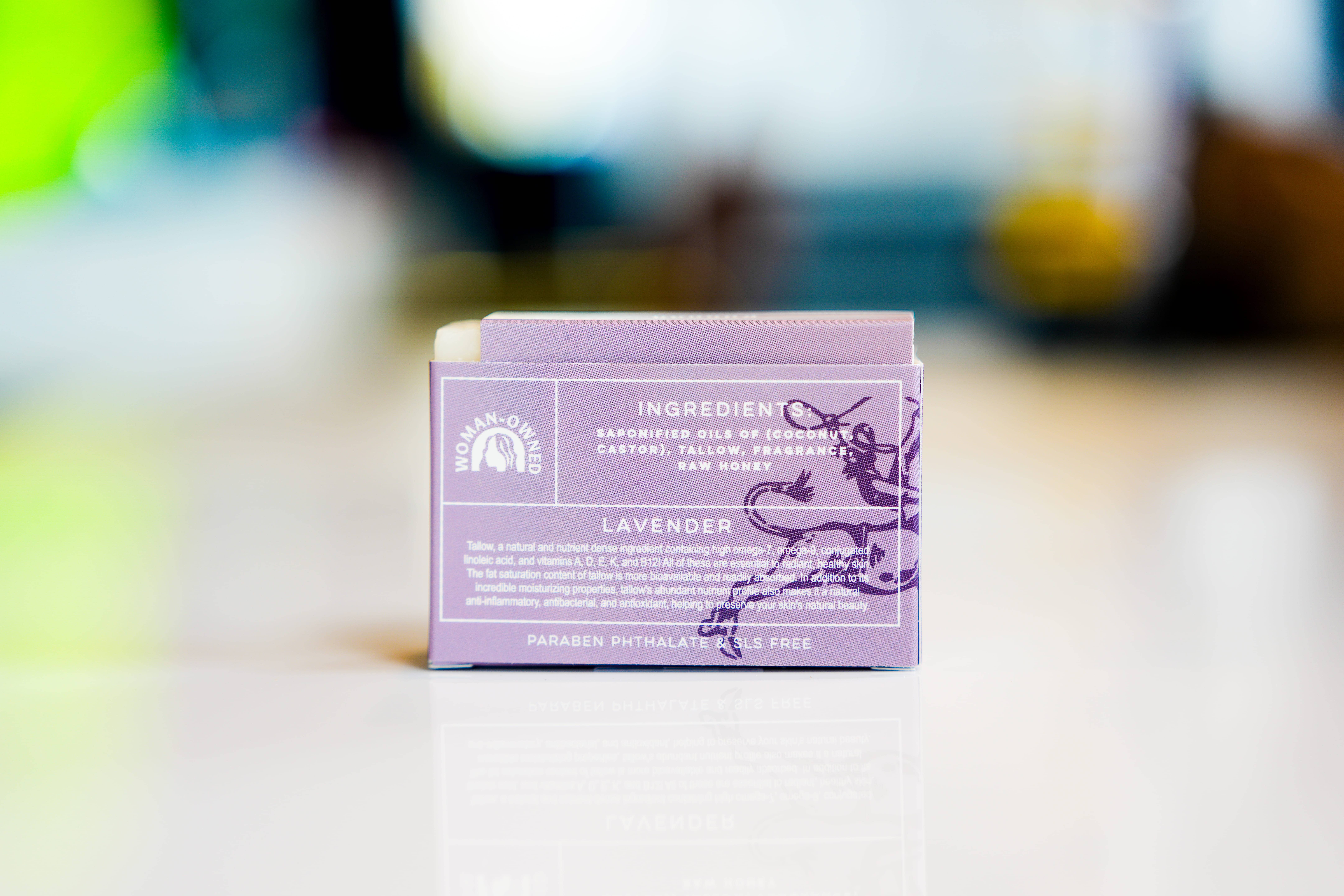 Kuhdoo Soap - Wholesale Bar Soap - Texas TALLOW - Lavender Bar Soap1