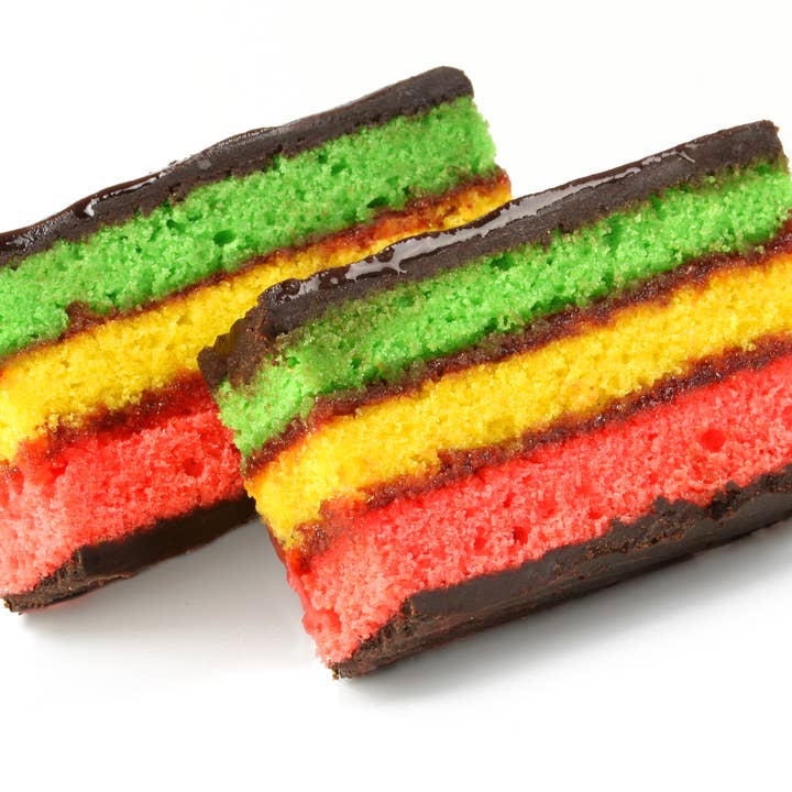 rainbow cookies for wholesale by Reisman's Bakery