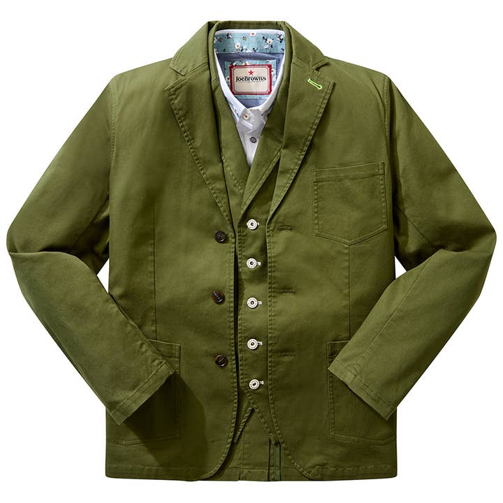 Uitzonderlijke Alledaagse Katoenen Blazer voor wholesale door Joe Browns