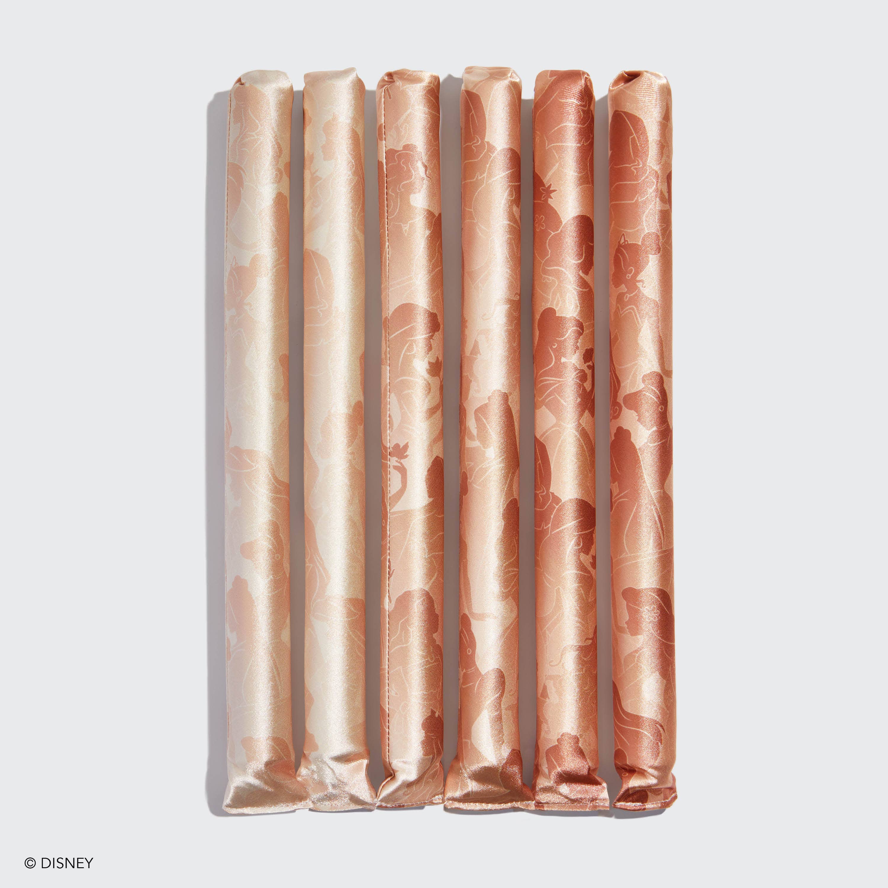KITSCH - Vendita all'ingrosso Bigodini - Canne Flexi Disney x Kitsch 6pz - Princess Party6
