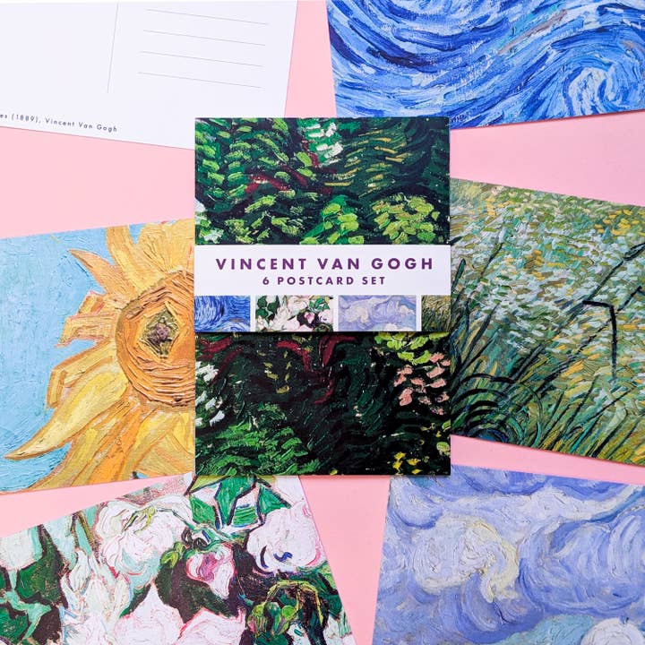 Bookishly (US Duties Paid) - Wholesale Postcard Set - Vincent Van Gogh Postcard Set of 6 | Art Gallery Gift1