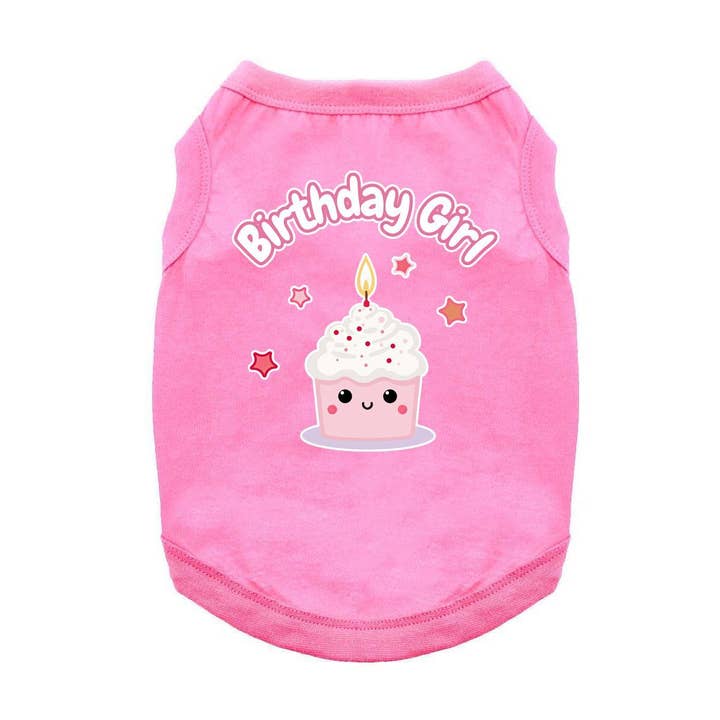 Birthday Girl - Dog Shirt for wholesale by Fun Dog Shirts