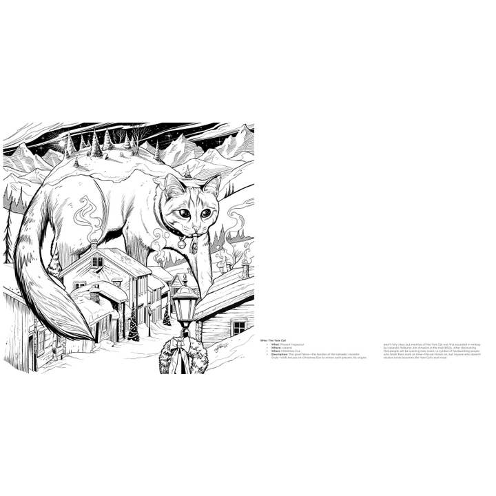 Simon & Schuster - Wholesale Coloring & Activity Book - Adult - Creepy Krampus Coloring Book by3