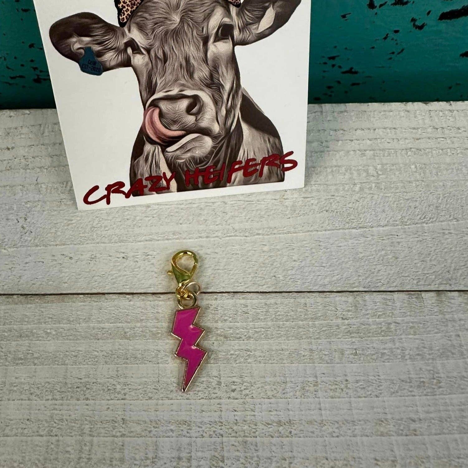 Crazy Heifers Wholesale - Wholesale Individual Charm/Pendant - Clip-on Charms Gold Tone V267