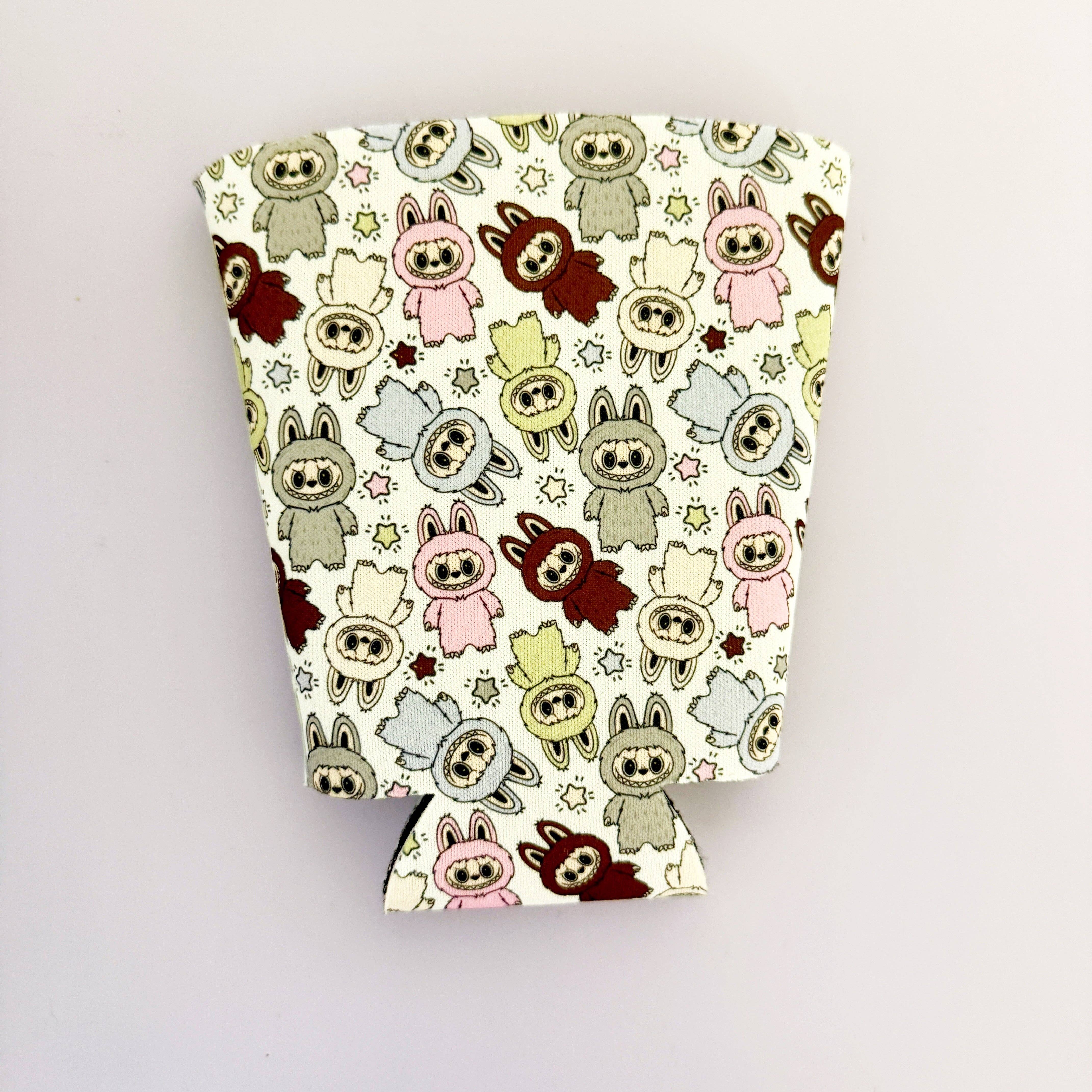 Sonny Rising - Wholesale Drink Huggers & Koozies - Iced Coffee Sleeve, Monster Pattern1