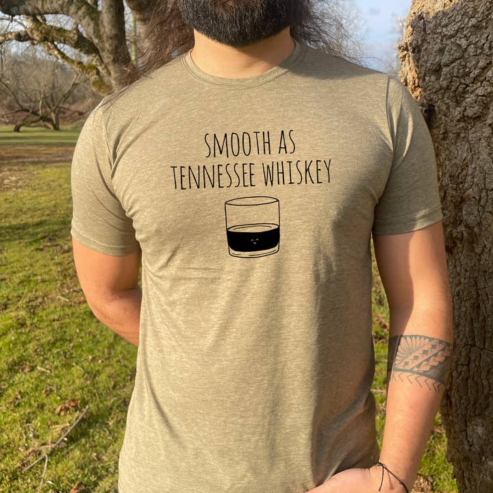 Moonlight Makers - Vente T-shirt sérigraphié – homme - Smooth As Tennessee Whiskey - T-shirt pour homme - TN, Bourbon2