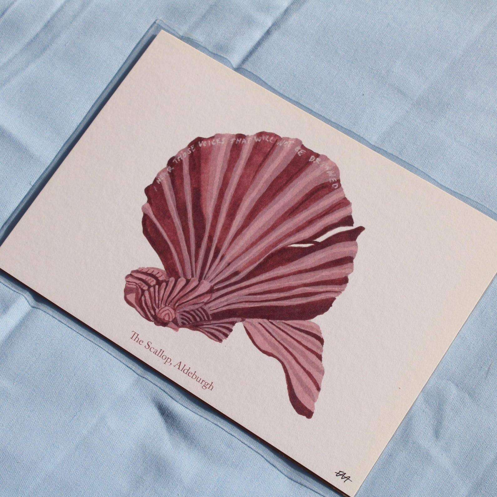 Emma Holmes Art - Wholesale Art Print - The Scallop, Aldeburgh – A5 Art Print7